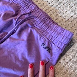 PINK Victoria's Secret Lavender Joggers